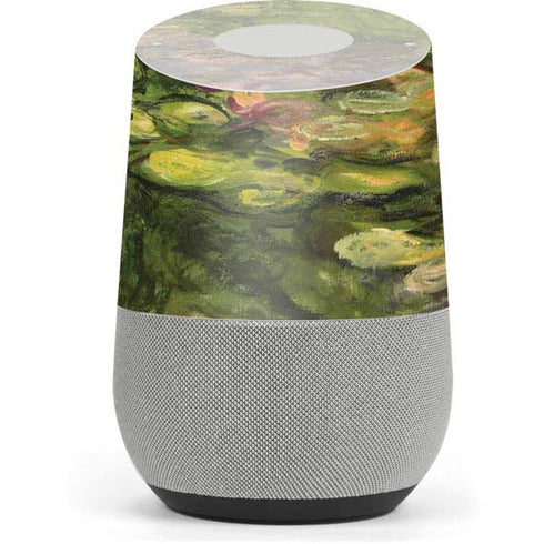 Claude Monet Waterlilies Google Home Skin